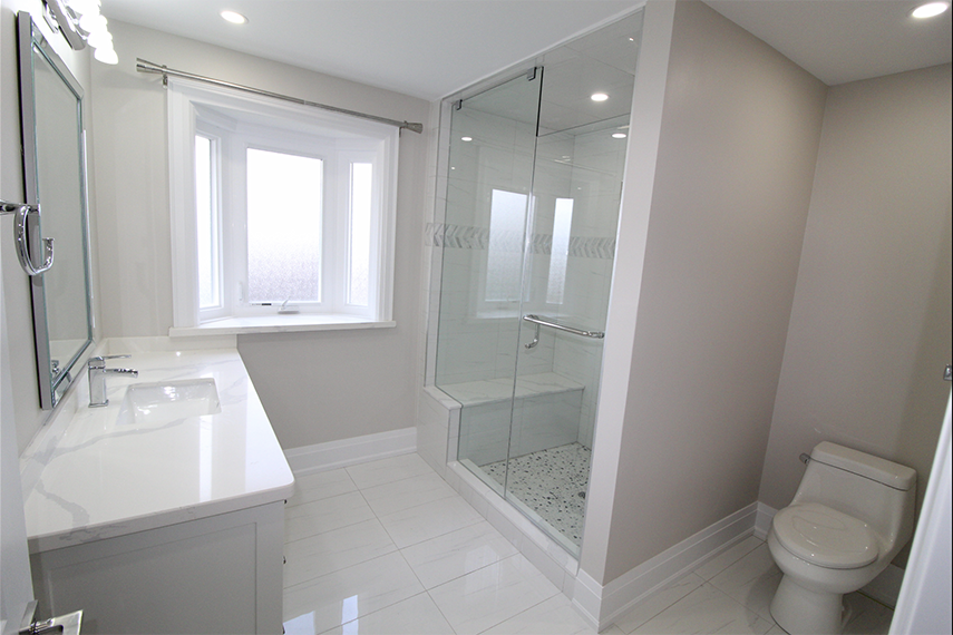 Modern bathroom renovations