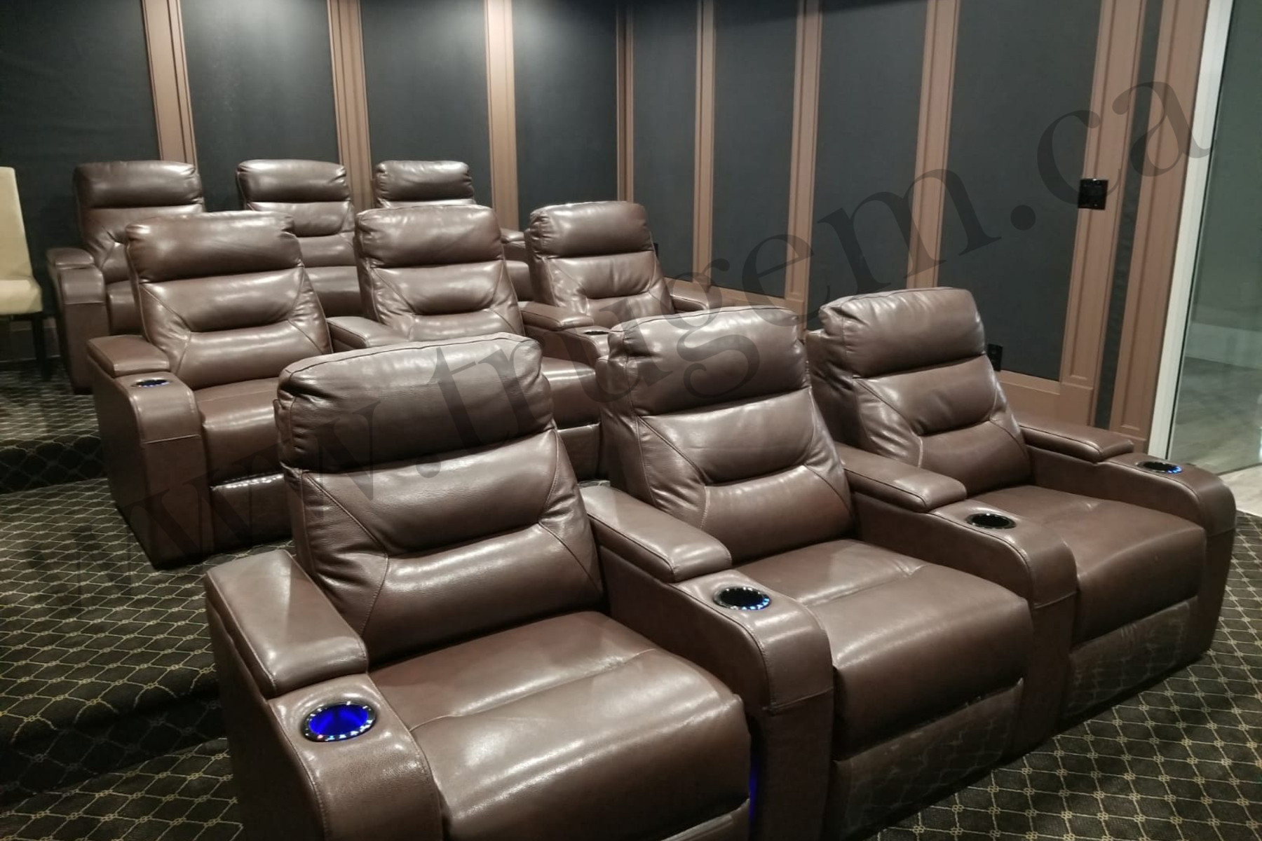 basement movie theater
