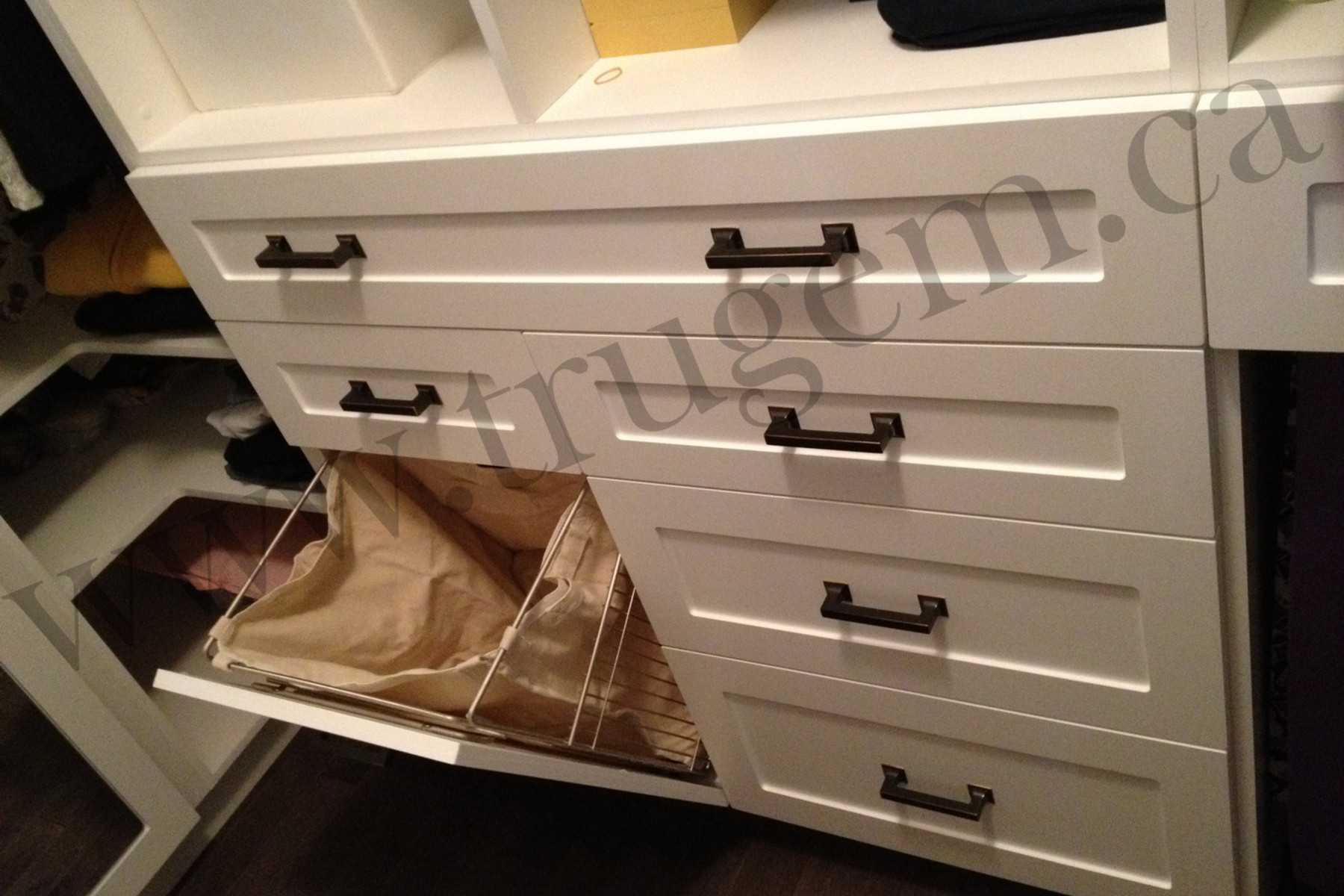 closet organizer with drawer
